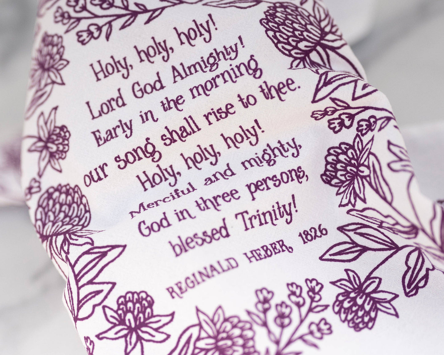 Little Things Studio - Holy, Holy, Holy! Hymn Tea Towel