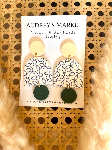 Lightweight Acrylic Colorful Earring Collection