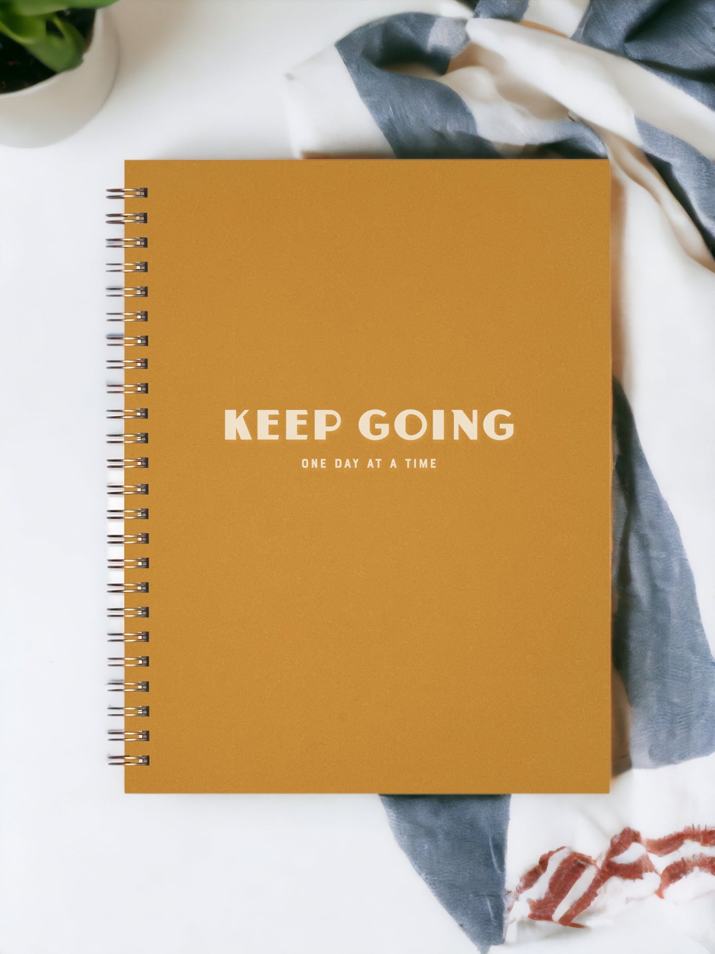 Keep Going Journal - Lined Notebook Stationary Set