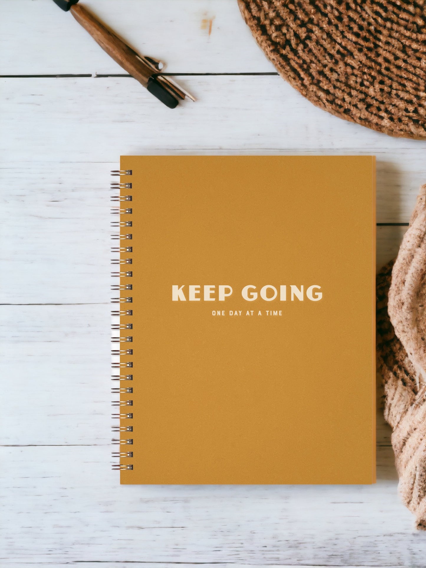 Keep Going Journal - Lined Notebook Stationary Set