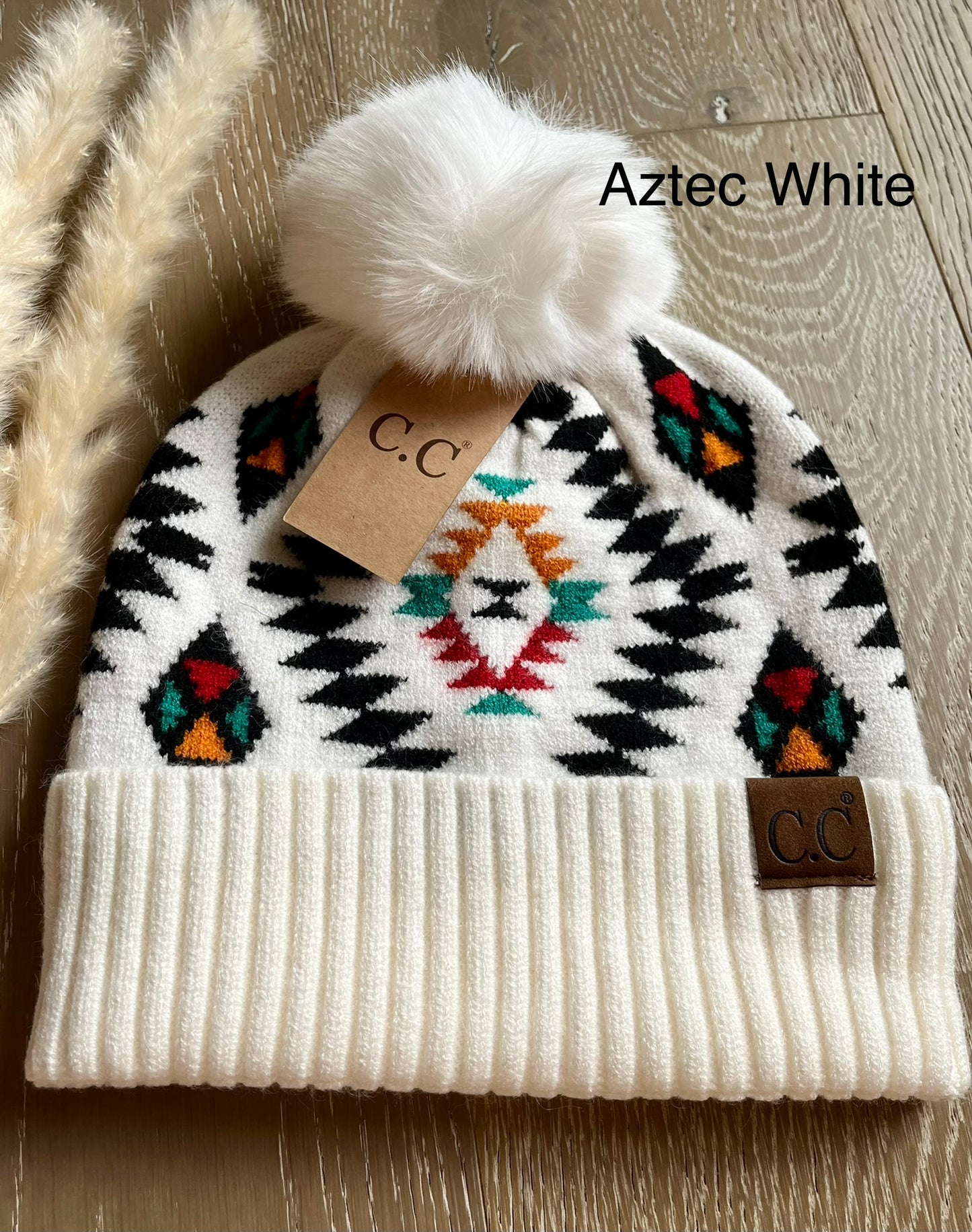 Women's Pom Beanie Hat