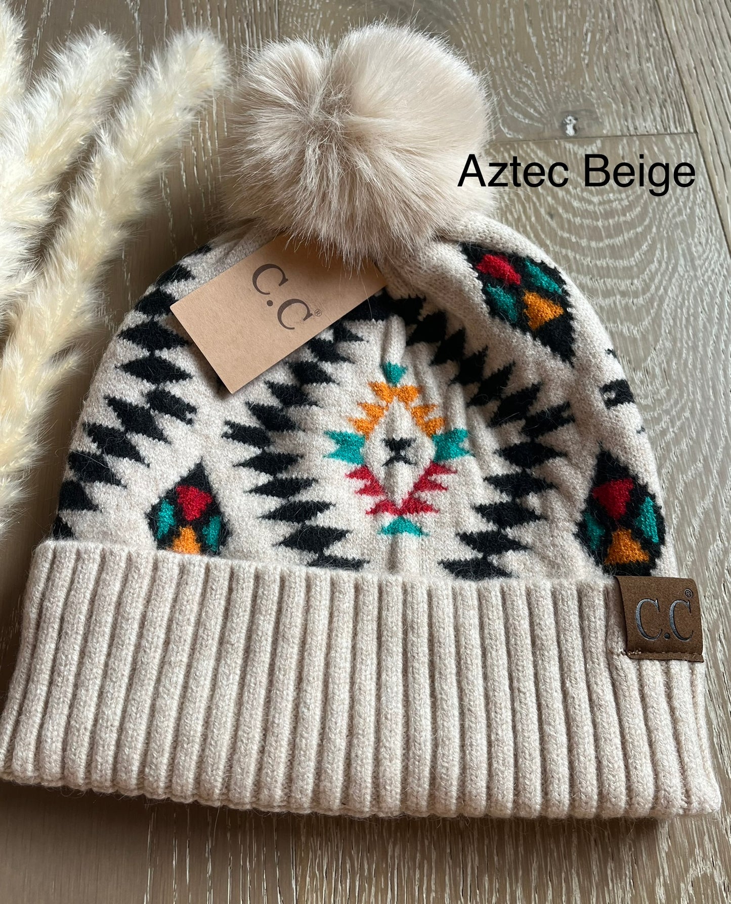 Women's Pom Beanie Hat