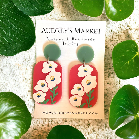 Lightweight Acrylic Colorful Earring Collection