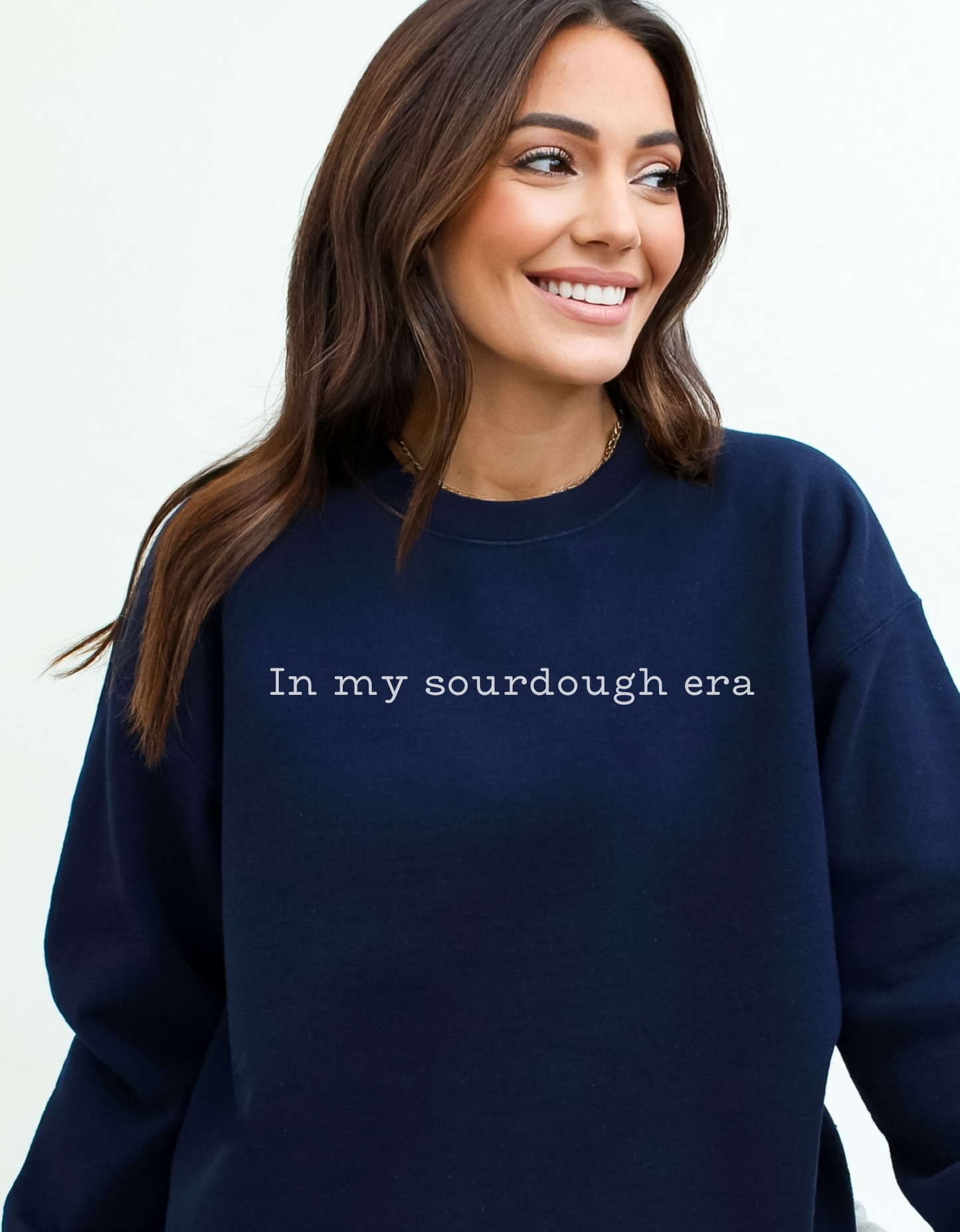 In My Sourdough Era Homesteading Sweatshirt - Audrey's Market Original Design | Available in Black and Navy