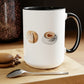 In My Coffee and Sourdough Era Coffee Mug - Audrey's Market Original Design, Available in Pink or Black
