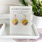 Lemon Slice Citrus Earrings 🍋