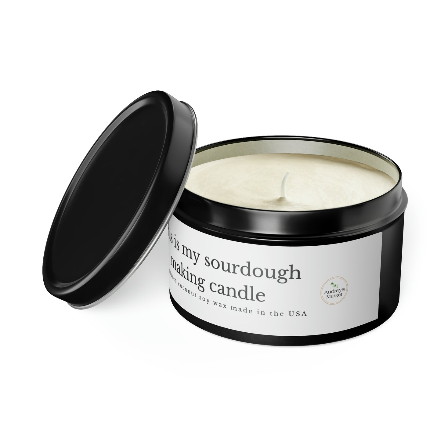 This Is My Sourdough Making Candle - Hand Poured in the USA, Available in 3 colors and 5 scents!