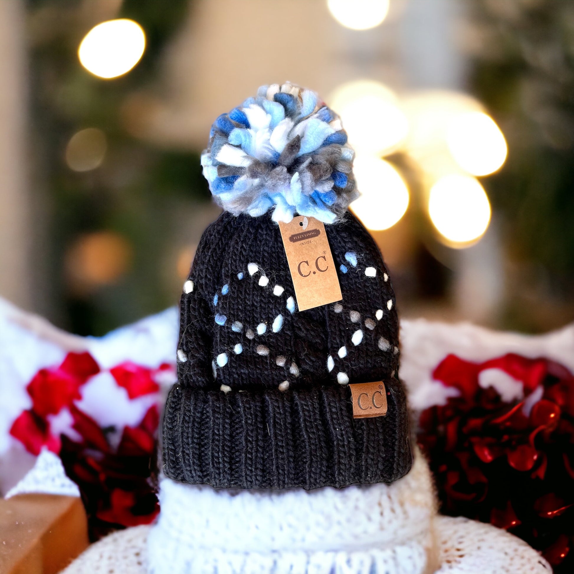 Navy blue beanie store women's