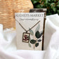 Pressed Flower Resin Botanical Glass Necklace in 3 Styles - Yellow Wildflower, Yellow Poppies, & Purple Poppy Design