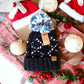 Womens Authentic C.C. Stamped Chunky Jumbo Yarn Pom Navy Beanie