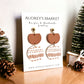 Boho Polymer Clay Brown/Cream Dangle Earrings
