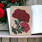 Double Bloom Embroidered Botanical Floral Journal
