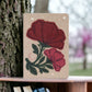 Double Bloom Embroidered Botanical Floral Journal
