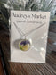 Pressed Flower Resin Botanical Glass Necklace in 3 Styles - Yellow Wildflower, Yellow Poppies, & Purple Poppy Design