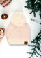 NEW CC Exclusive Womens Pom Knit Hearts Beanie - 4 Cute Styles!