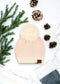 NEW CC Exclusive Womens Pom Knit Hearts Beanie - 4 Cute Styles!