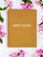 Keep Going Journal - Lined Notebook Stationary Set