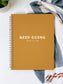 Keep Going Journal - Lined Notebook Stationary Set