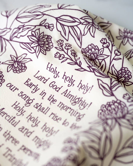 Little Things Studio - Holy, Holy, Holy! Hymn Tea Towel
