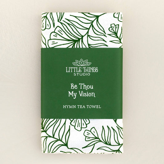 Little Things Studio - Be Thou My Vision Hymn Tea Towel