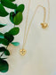 Gold Heart Minimalist Mama Necklace + FREE Gift Box