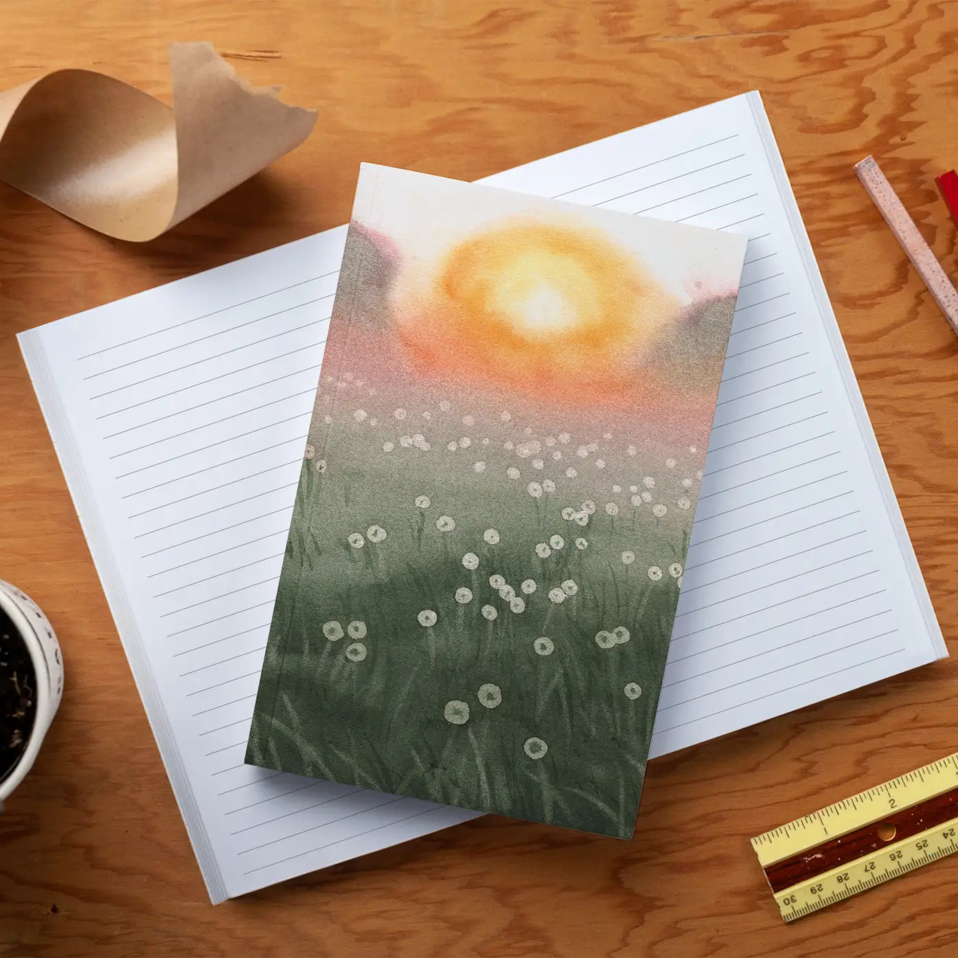 Denik Sunrise Morning Classic Layflat Notebook