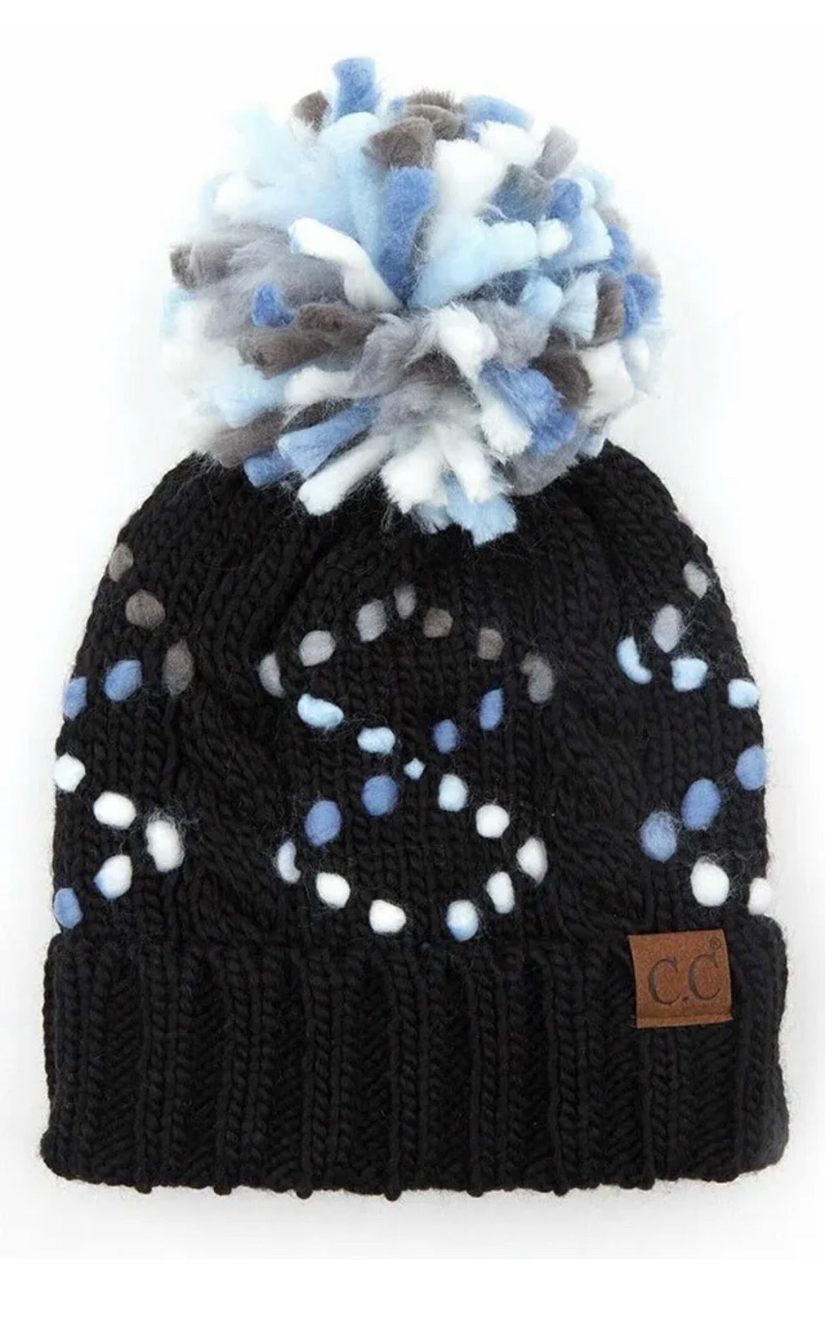 Women's Navy Blue Beanie