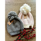 NEW CC Exclusive Womens Pom Knit Hearts Beanie - 4 Cute Styles!